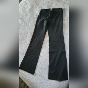 ecru charcoal work pants